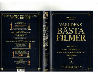Världens Bästa Filmer  5 DVD Box